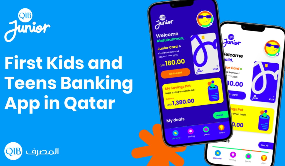 QIB Launches the QIB Junior App,  Qatar’s First Digital Banking Experience for Kids and Teens 